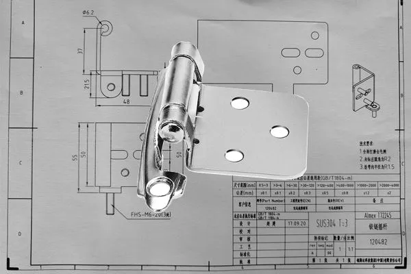 135 Degree Cabinet Hinge