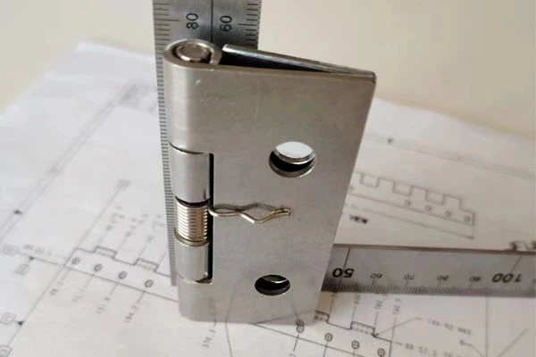 2mm2 Inch Stainless Steel Self-closing Spring Hinge