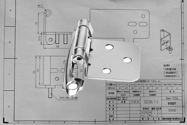 Corrosion-resistant 180-degree Hinges