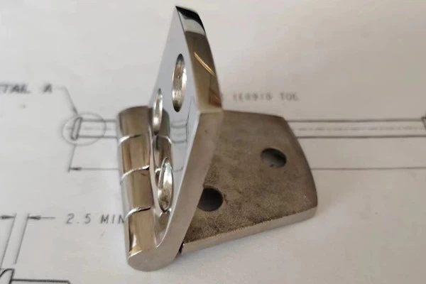 Easy-to-install Electroplated Fixed Hinges