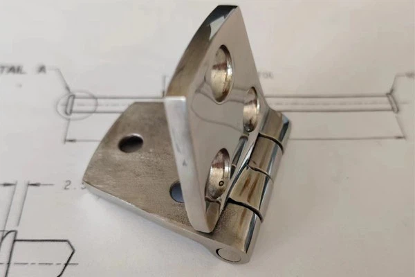 Easy-to-install Electroplated Fixed Hinges