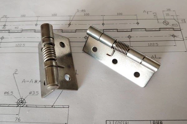 Fitting Double Action Spring Hinges