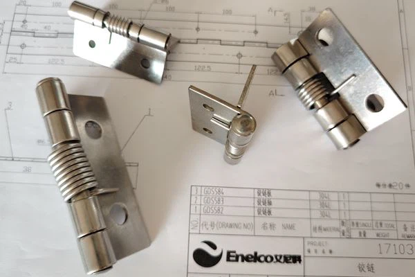 Fitting Double Action Spring Hinges
