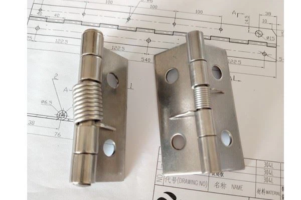 Fitting Double Action Spring Hinges