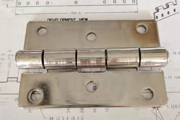 Magnetic Metal Hinge, Using Magnetic Force To Assist Opening And Closing, Easy To Operate