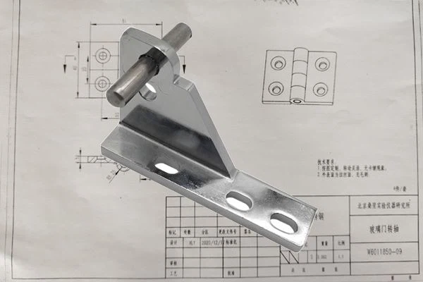 Polished Refrigerator Door Hinges