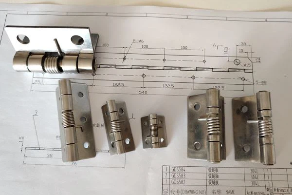 Spring Positioning Hinge Automatic Door Closer